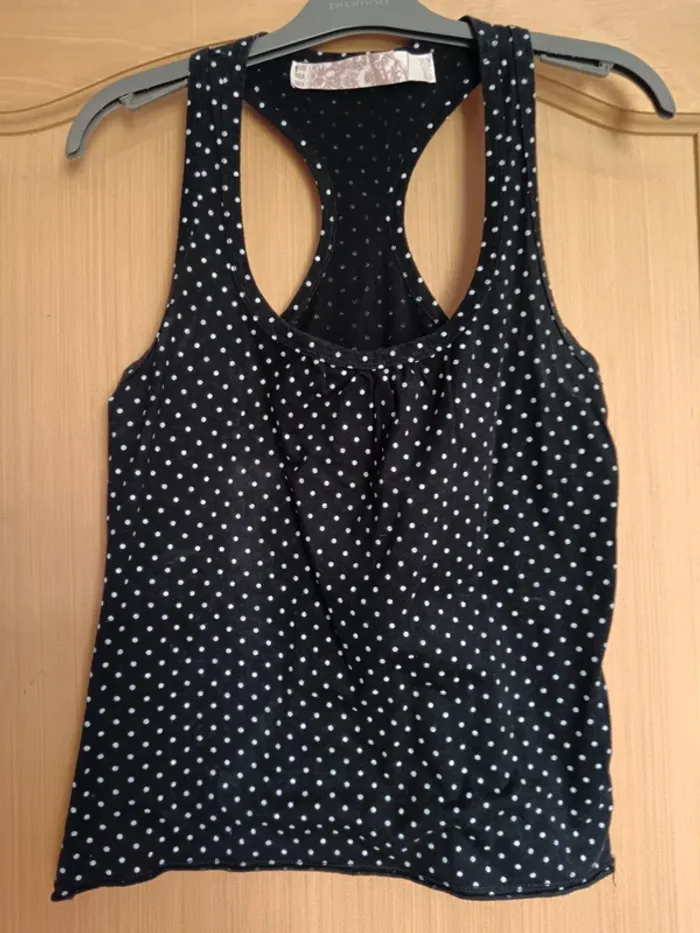 Top à pois Zara