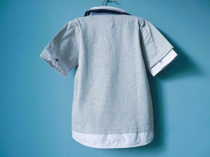 Polo Garçon Timberland 10 ans t-shirt gris neuf manches courtes - photo numéro 2