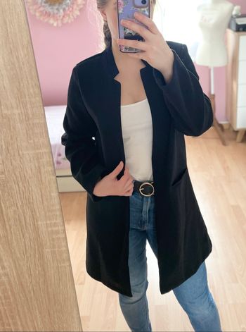 Manteau noir Shein
