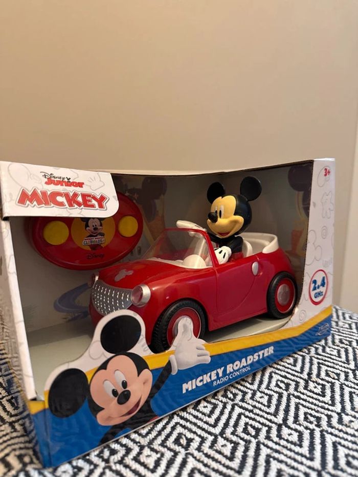 Jada Disney - RC Mickey Roadster, Voiture Télécommandée - photo numéro 2