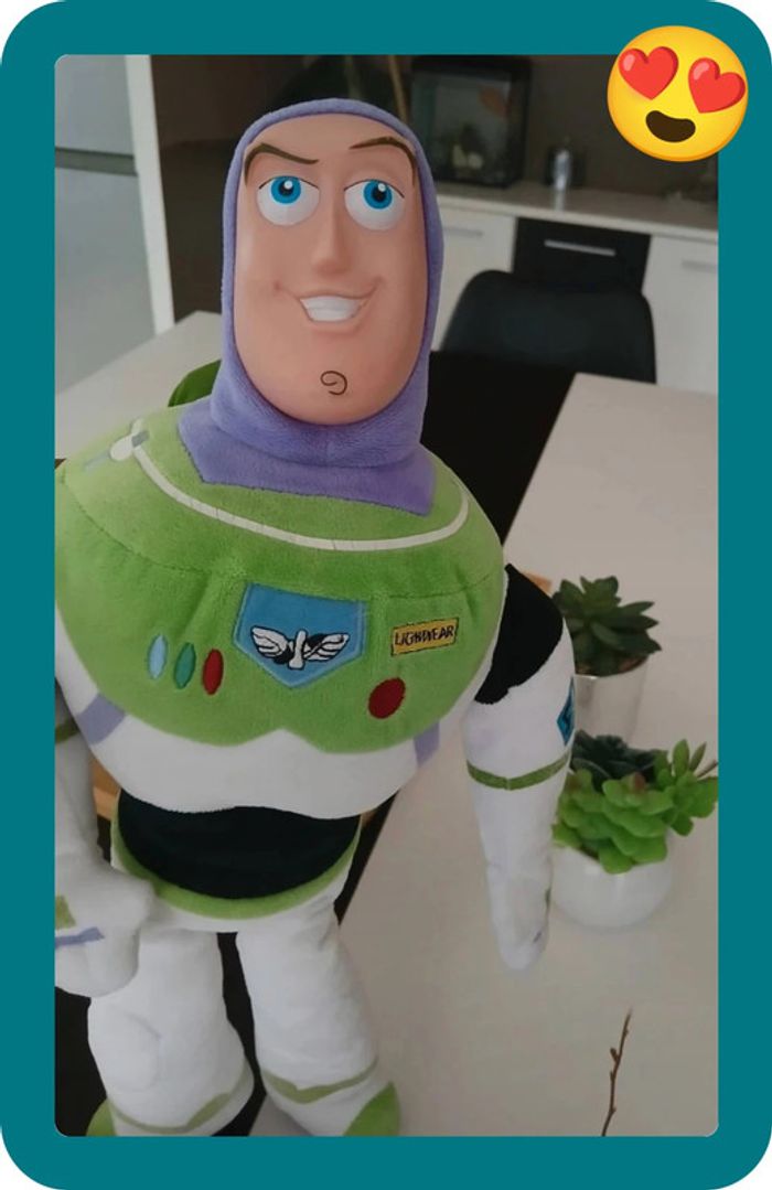 Péluche doudou Buzz l'éclair🌿🎁 - photo numéro 6