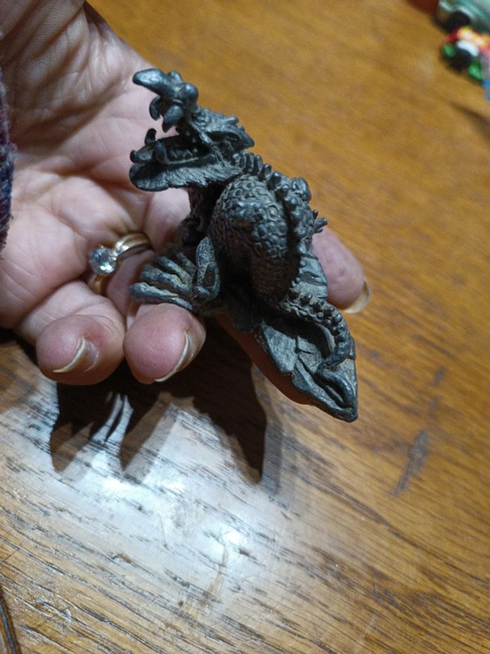 Lot 9 Figurines dragons en métal - photo numéro 8