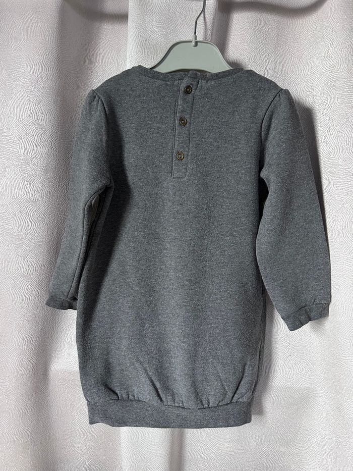 Robe chat gris chaude et confortable 4 ans kidkanaï - photo numéro 3