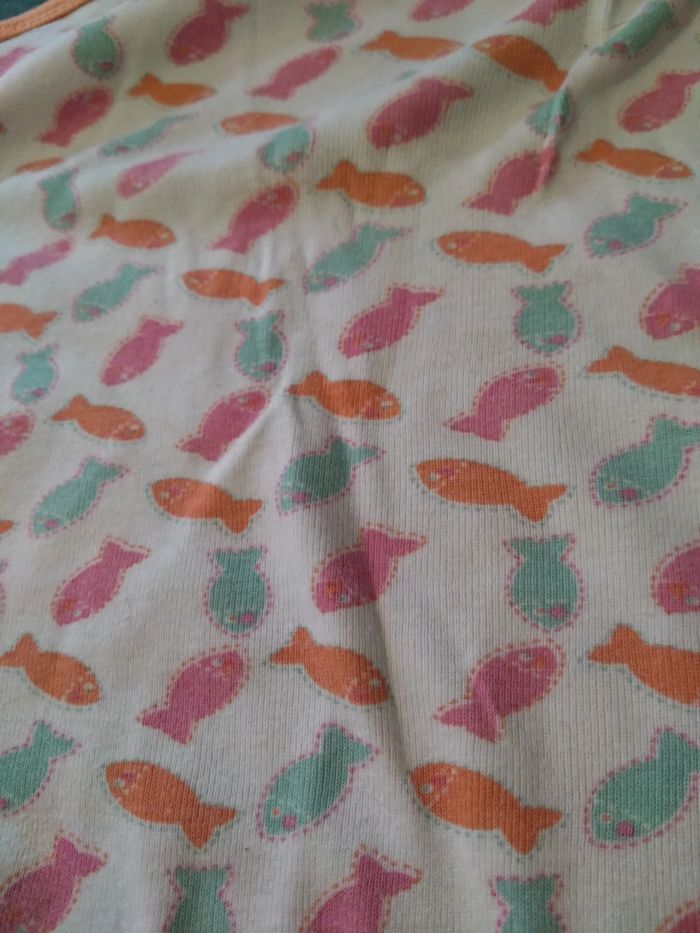 Body, petites bretelles "petits poissons" - photo numéro 2