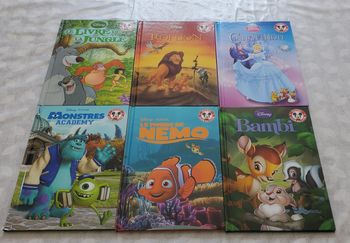 Lot de 6 livres Disney