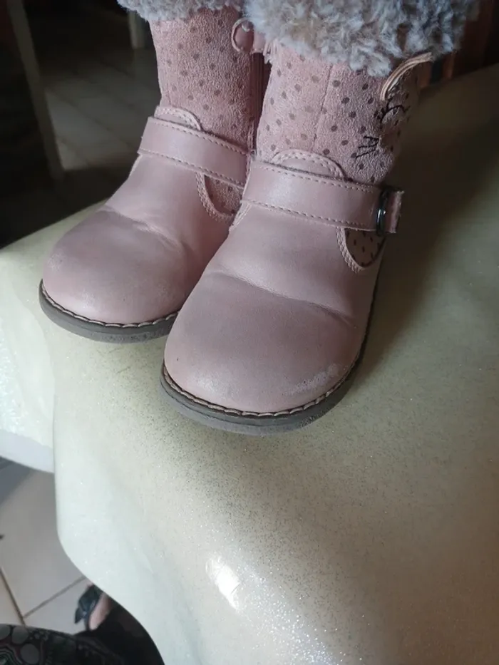 Bottines vieux rose - photo numéro 9