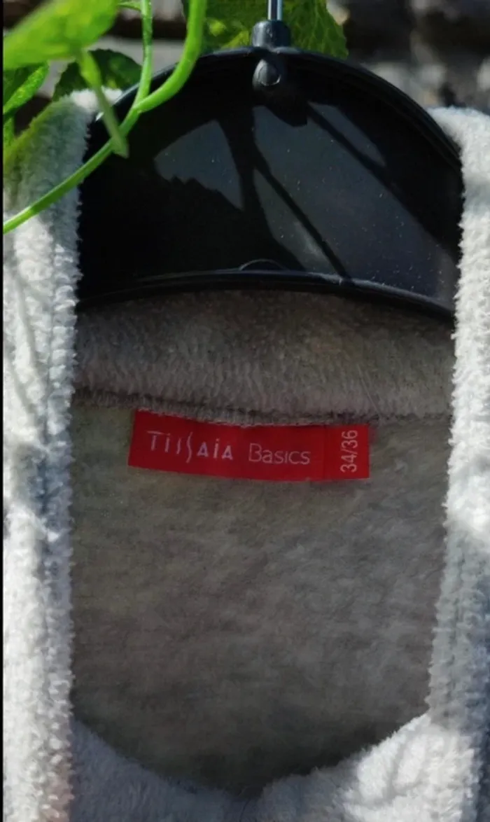 Polaire couleur gris clair taille XS - 34/36 - photo numéro 3