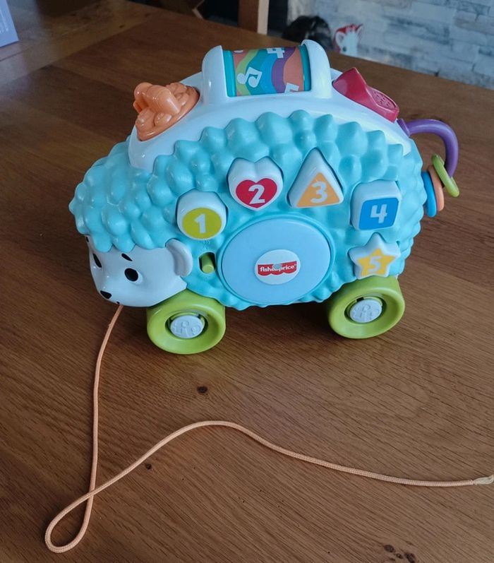 Hérisson Fisher Price musical en très bon état