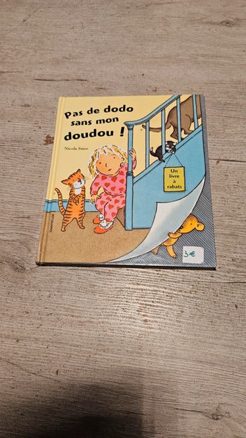 Livre à rabats pour enfant Pas de dodo sans mon doudou de Nicola Smee, bon état
