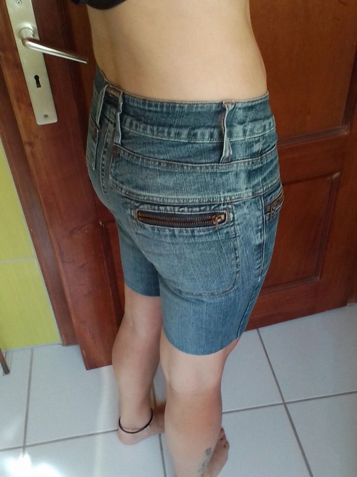 Short en jeans femme Viamos - photo numéro 7