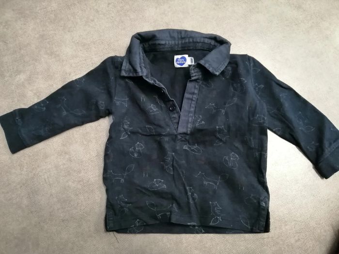 haut tee shirt manches longues polo garcon 18 mois