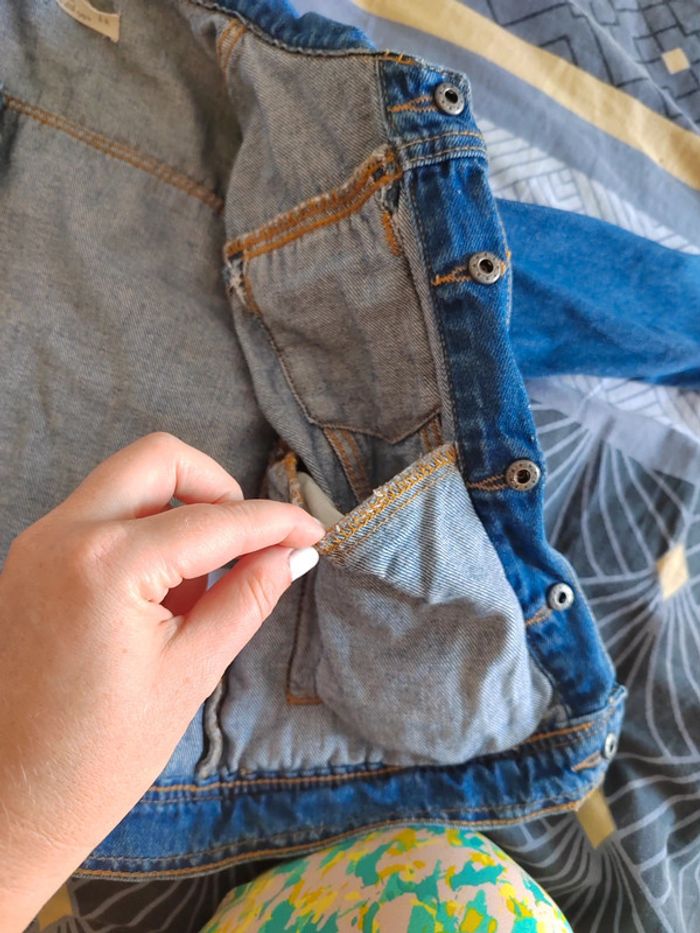 Veste en jeans 4 ans lc kids - photo numéro 3