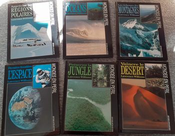 Lot de 6 livres  Historia Mondes en péril