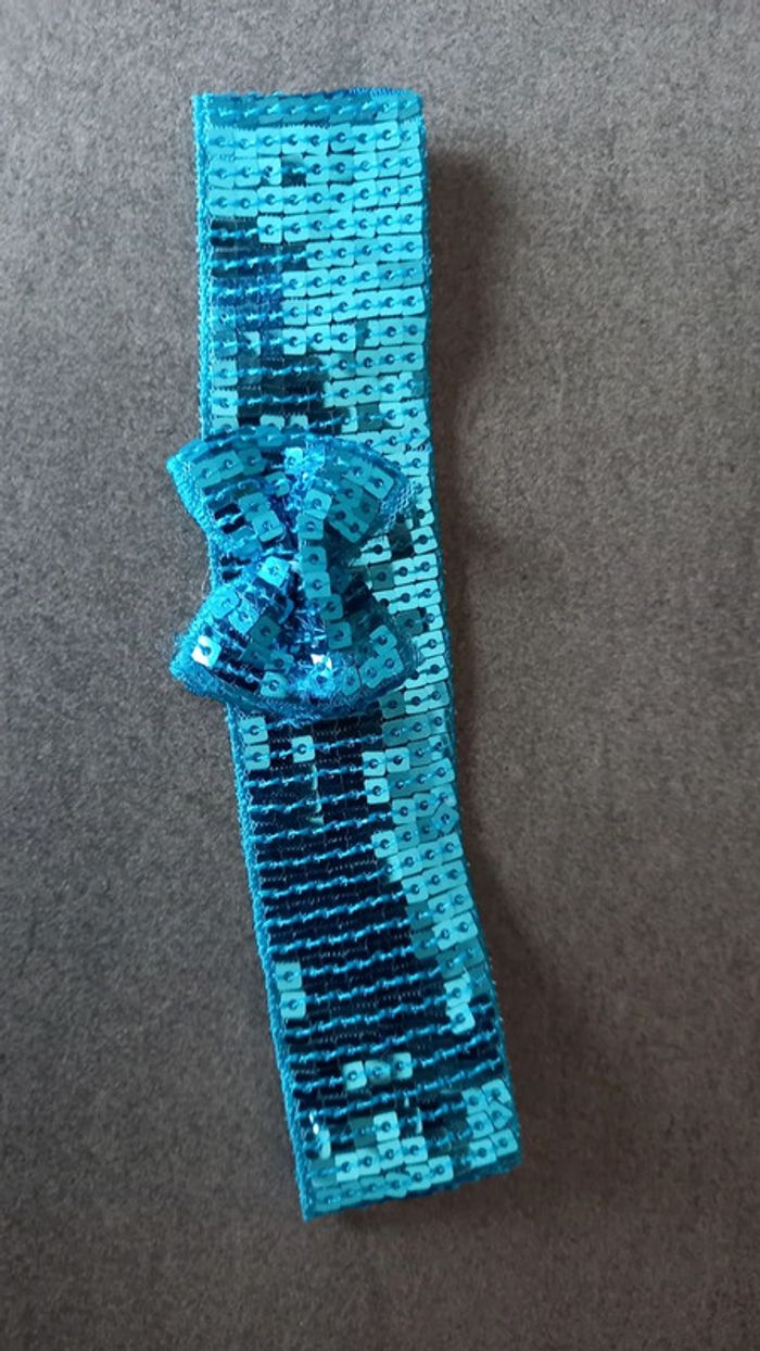 Lot 2 barettes cheveux 1 chouchou et 1 bandeau - photo numéro 2