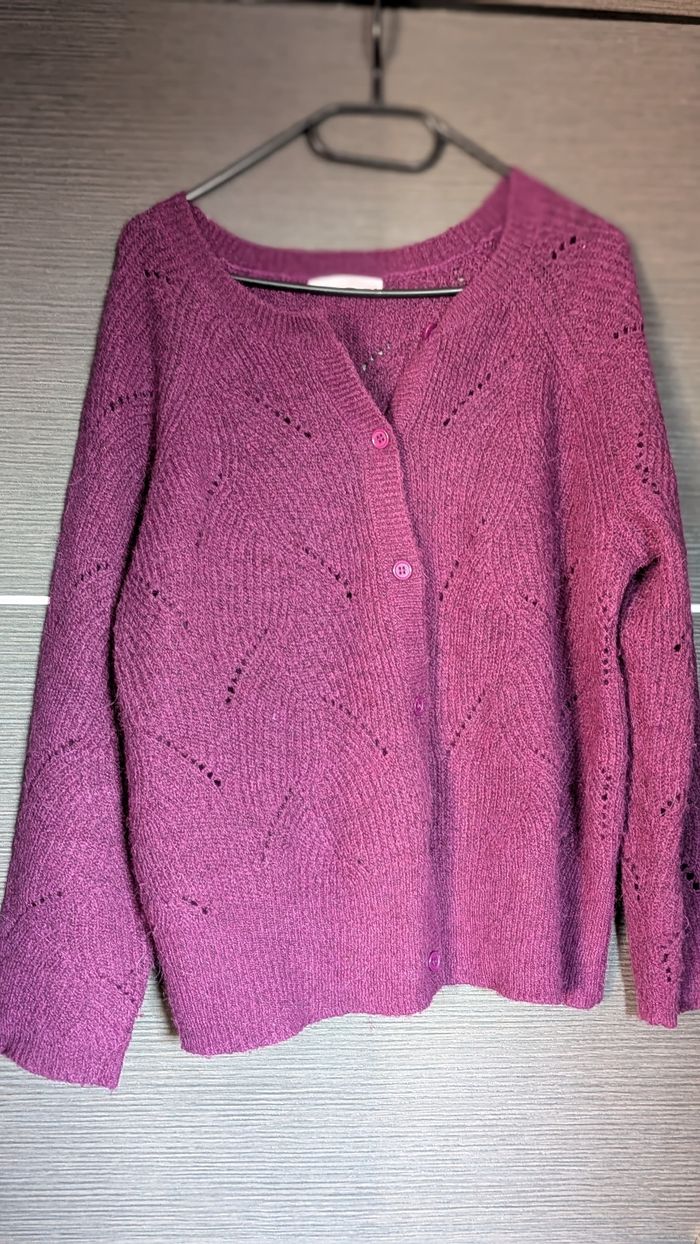 Joli gilet laine Camaieu