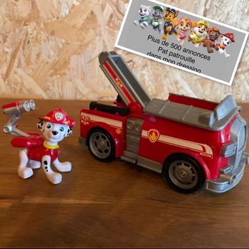 Idée cadeau 🎁 Véhicule avec Marcus de la Pat Patrouille