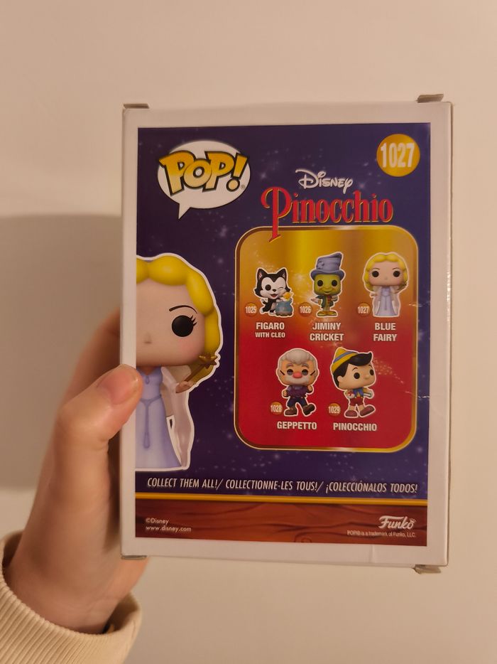 Figurine Funko pop Disney Pinocchio blue fairy 1027 - photo numéro 3