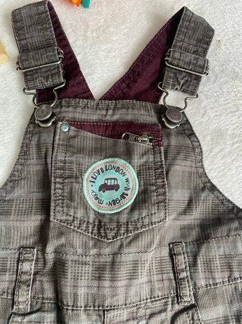 [9M] salopette jeans bébé 