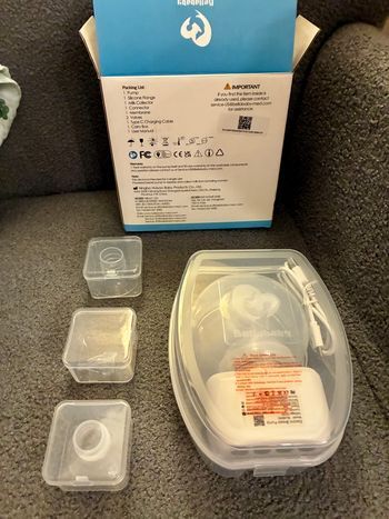 Bellababy Tire-lait Electrique Portable Main 4 Modes et 6 Niveaux d'aspiration, 1 Pièces