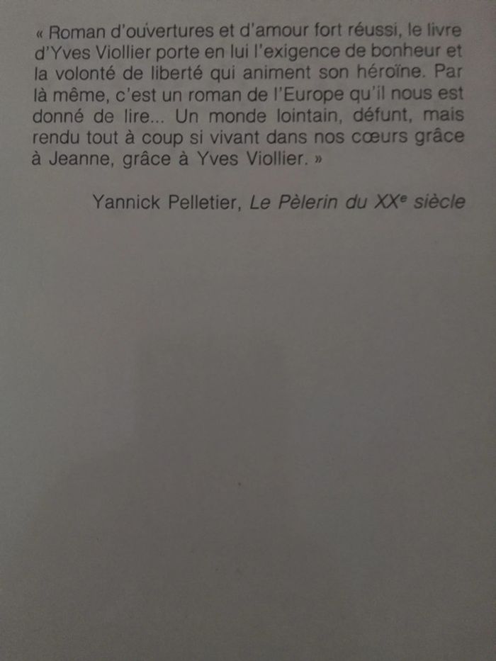 Yves Viollier - Jeanne la Polonaise - photo numéro 3