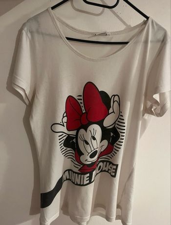 T-shirt Disney blanc Minnie
