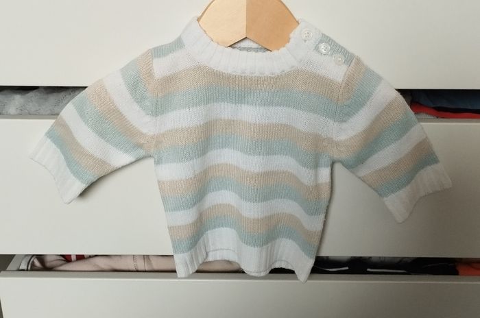 Pull garçon 1 mois