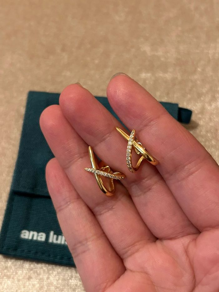 Boucles d’oreilles « Sloane Pave » - photo numéro 8