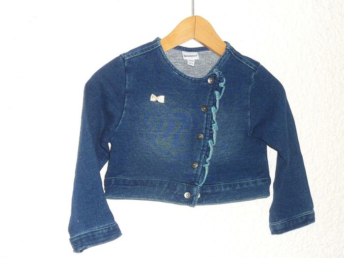 Veste 3 Pommes 9/12 mois