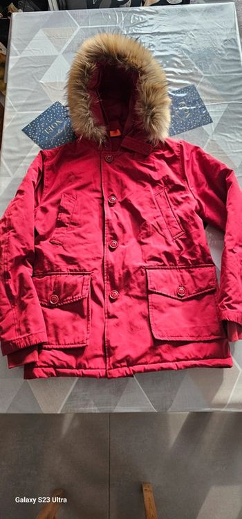 Parka deperlante bordeaux taille 44