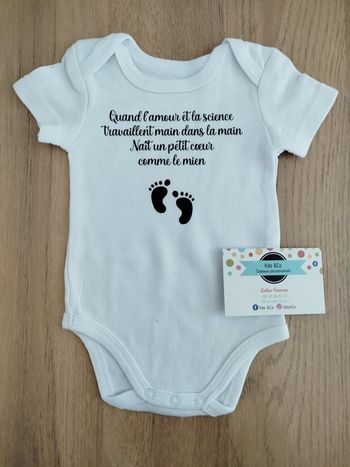 Body annonce grossesse FIV PMA quand l'amour et la science travaillent main dans la main