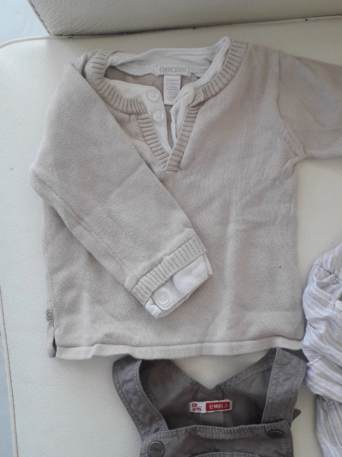 Lot 3 articles obaibi 12 mois - photo numéro 3