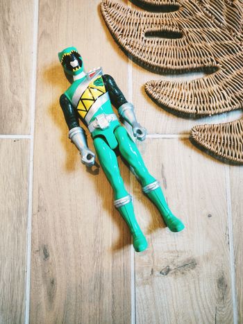 🙅 Power rangers Dino charge - Figurine 30cm du ranger vert - marque Bandai