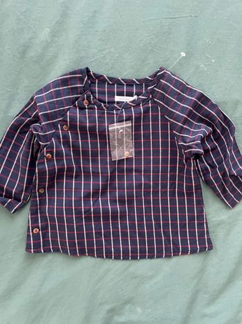 Blouse bout’chou neuve 12 mois