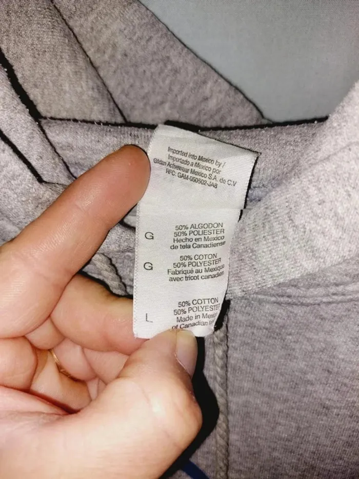 Sweat à capuche mixte Taille L - photo numéro 4