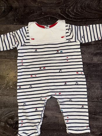 Combinaison marinière 6 mois