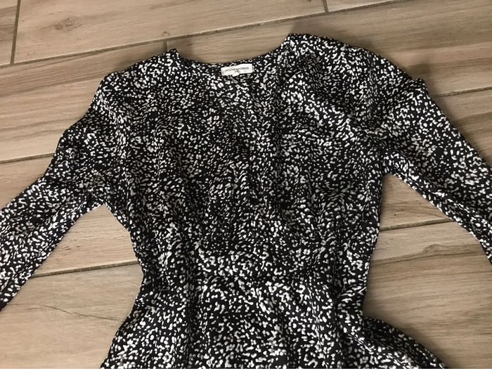 Robe noir imprimé ikoone & Bianka L - photo numéro 4
