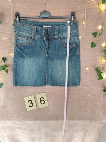 Jupe en jean T36