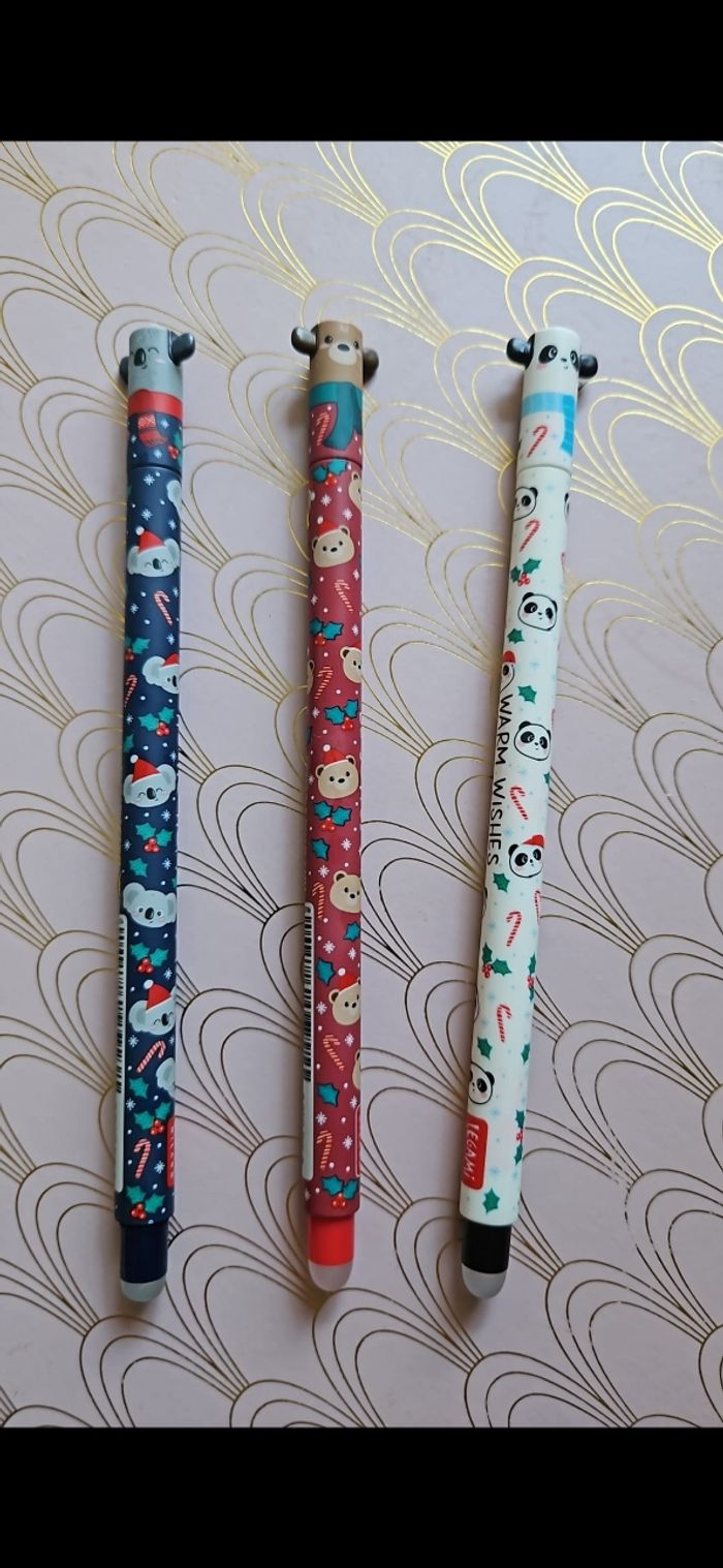 Set de stylos noel 2022 très rare