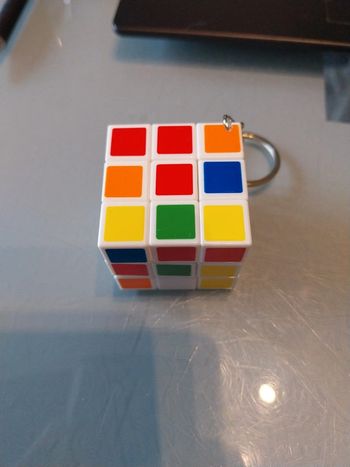 Porte clé rubix Cube
