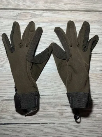 Gants d’équitation  Fouganza Brun,  Taille XS