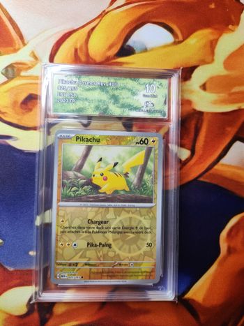 Carte Pokémon Pikachu 025/165 - collect aura 10