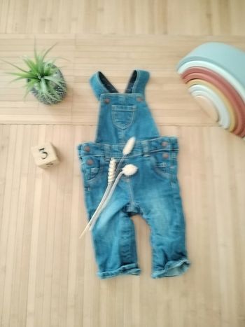 Salopette jean kiabi 3mois garçon