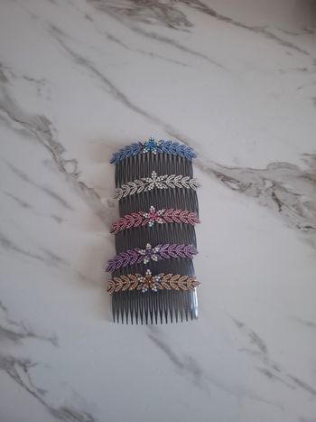 Lot de 5 bijoux de tête femme