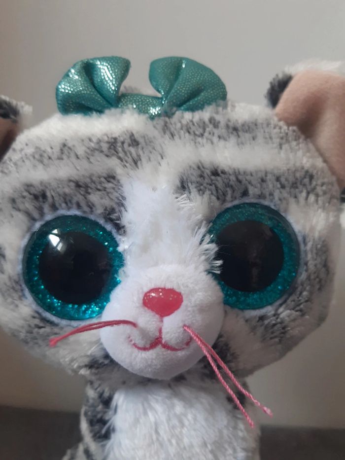 Peluche / doudou Ty Beanie Boos Quinn le chat - photo numéro 3