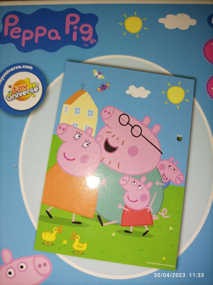 Mini puzzle Peppa Pig - photo numéro 2