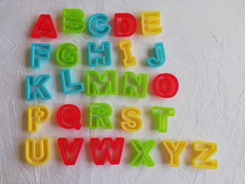 Emporte pièces Alphabet plastique pour pâte à modeler
