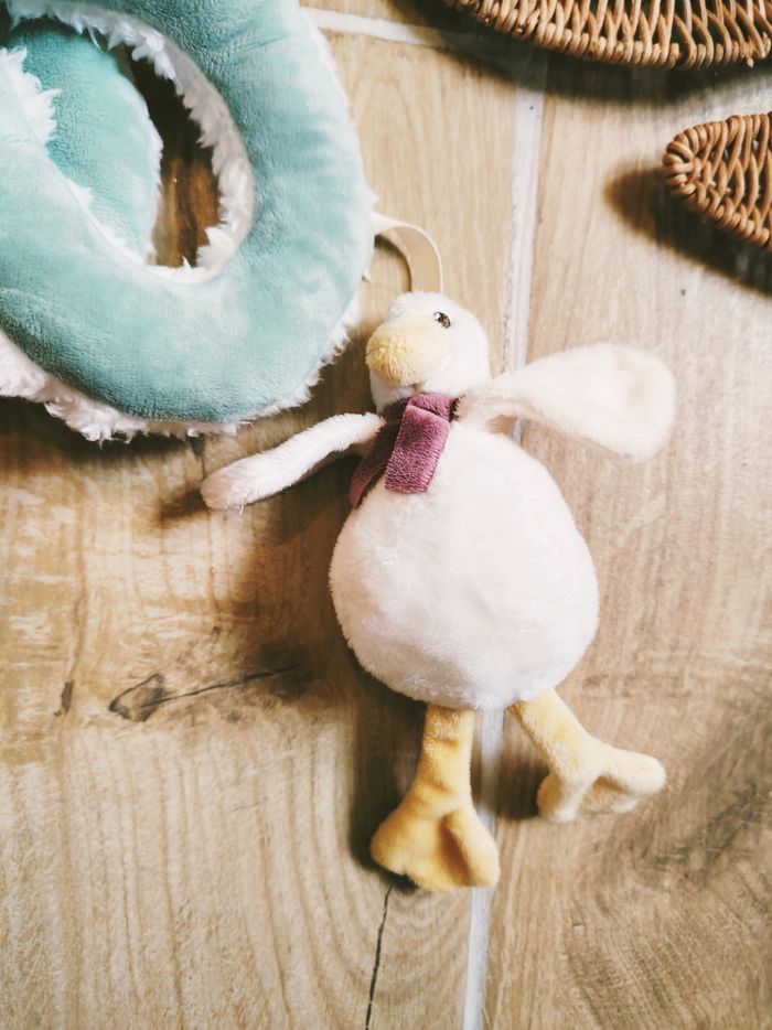 🐑Peluche doudou d'éveil Spirale sensorielle avec animaux en tissu marque Little dutch - photo numéro 3