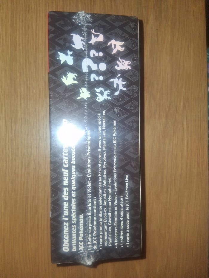 Coffret pokemon évolution prismatiques - photo numéro 2