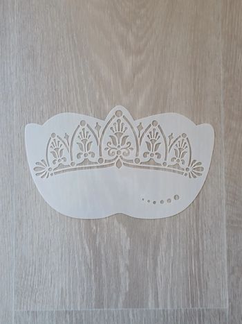 Masque pochoir enfant