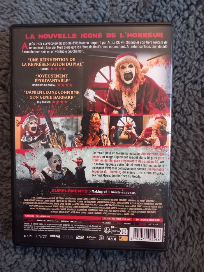 Dvd horreur - photo numéro 2